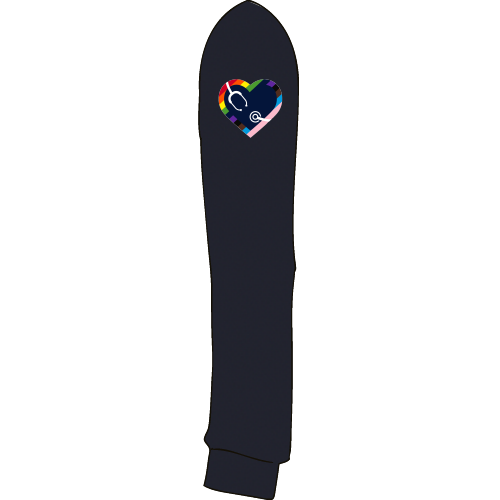 Gender Care Heart Port Authority Value Fleece Jacket -- True Navy