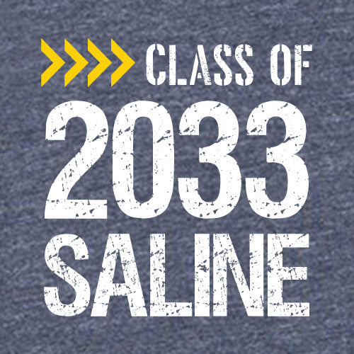 Next Level Mens TriBlend Tee -- Vintage Navy Class of 2033