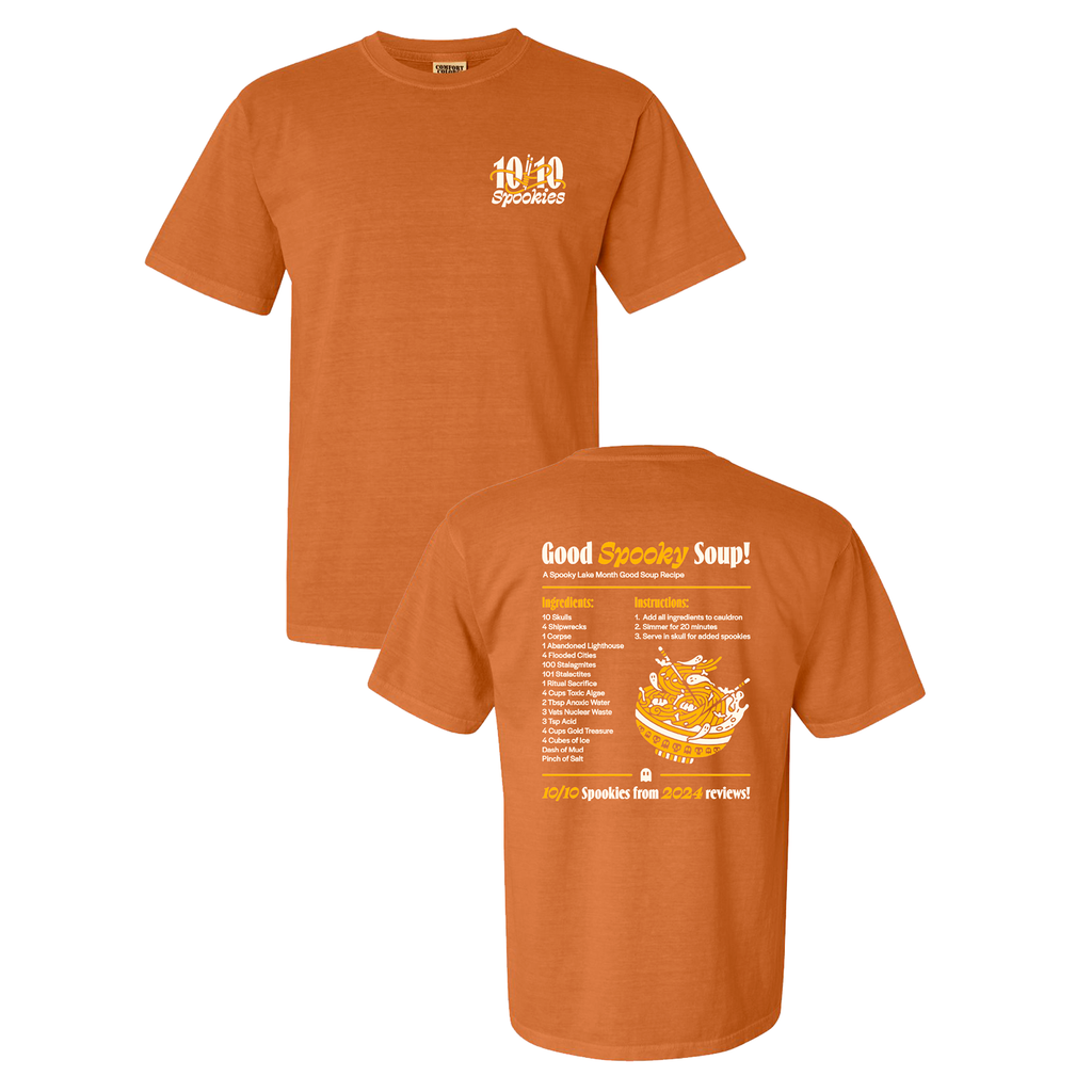 Comfort Colors Ringspun Garment Dyed T Shirt -Good Spooky Soup- Yam