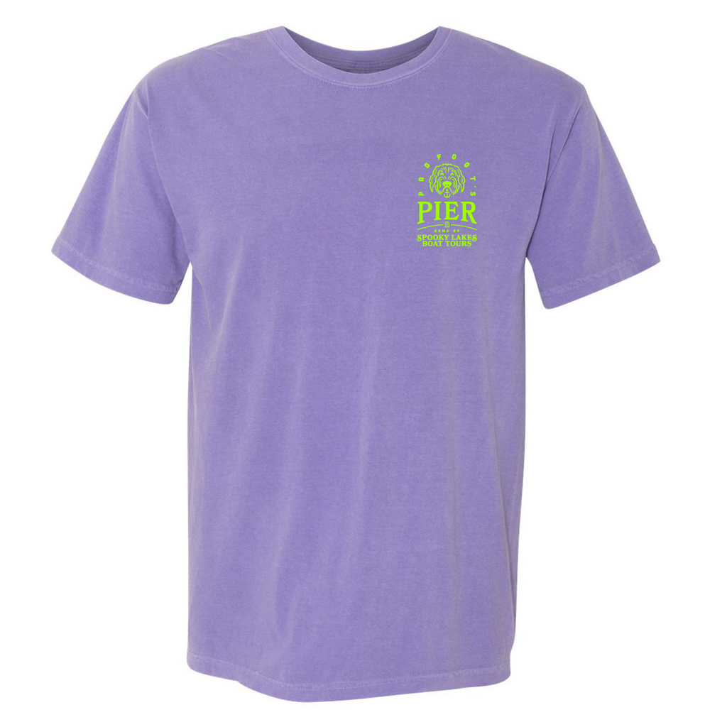 Comfort Colors Ringspun Garment Dyed T Shirt -- Violet