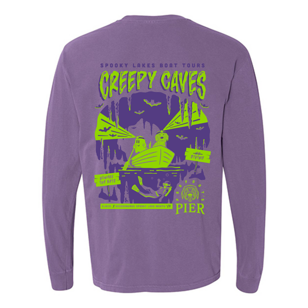 Comfort Colors Ringspun Long Sleeve Tee -- Violet