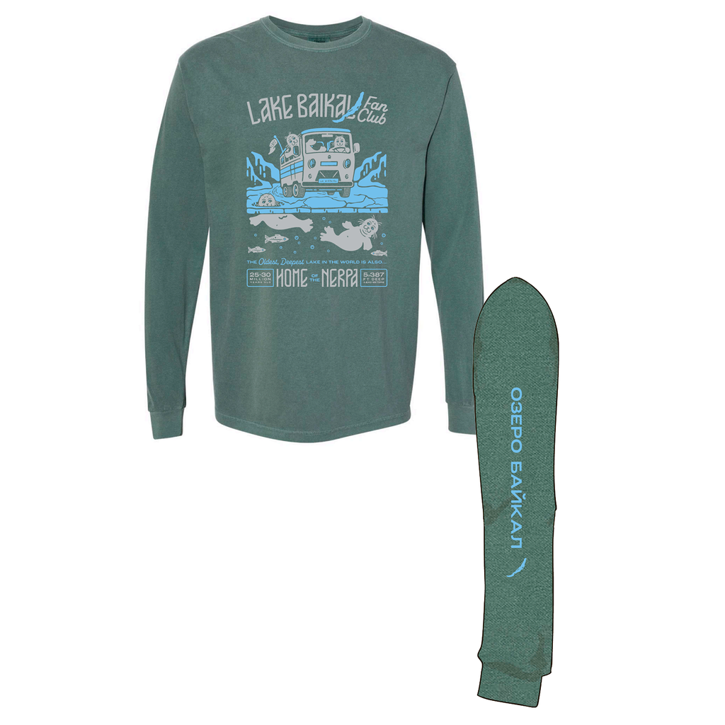Comfort Colors Ringspun Long Sleeve Tee -- Blue Spruce