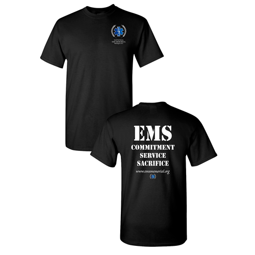 National EMS Memorial Unisex Tee Black
