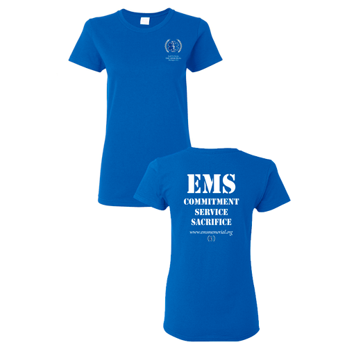 National EMS Foundation Ladies Tee Royal