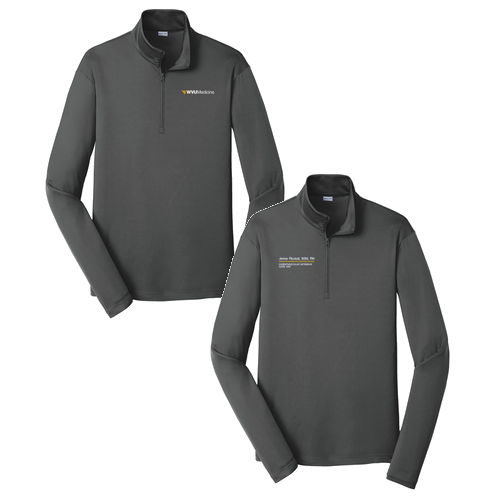 Sport-Tek PosiCharge Competitor Quarter Zip Pullover -- Iron Grey