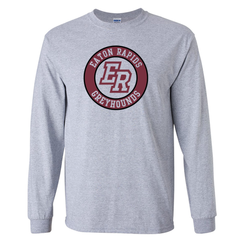 Eaton Rapids Greyhounds Longsleeve  -- Sport Grey