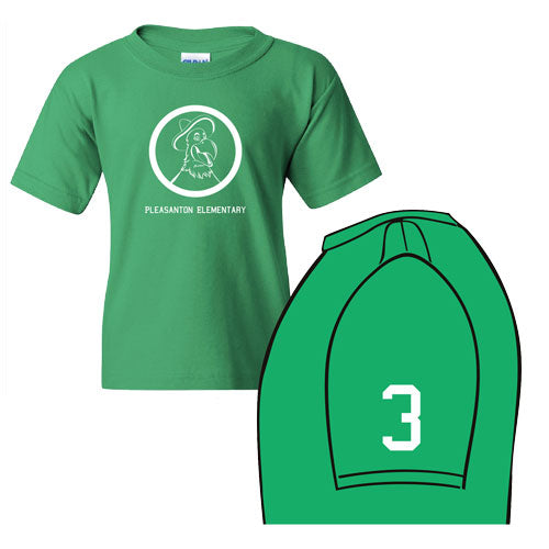 Reyna and Graybill 3rd Grade Class Irish Green- YOUTH size
