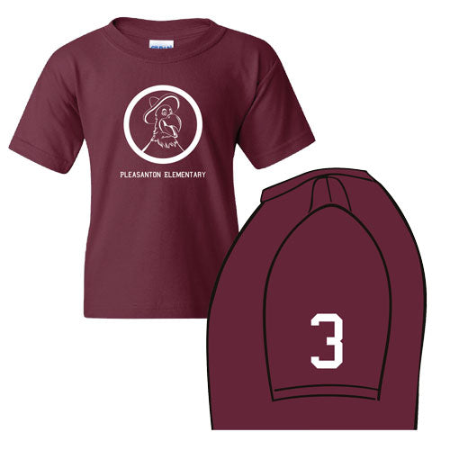 Ruiz-Silva and Lezama 3rd Grade Class Maroon- YOUTH Size