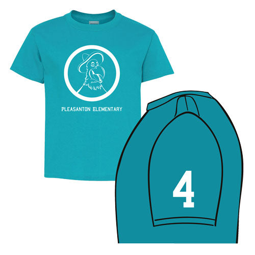 Guitierrez and Perez 4th Grade Class Tropical Blue- YOUTH size