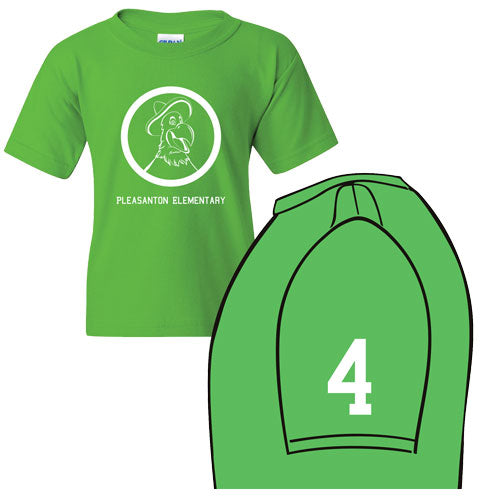 Velaquez and Yanez 4th Grade Class Electric Green- YOUTH size