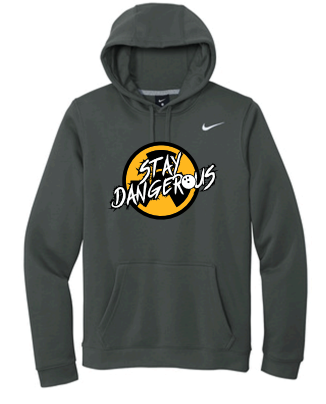 Nike Club Fleece Pullover Hoodie -- Anthracite
