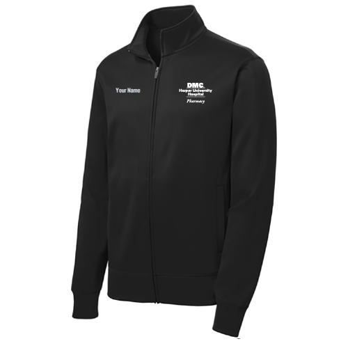 Ladies Sport Tek Sport Wick Fleece Full Zip Jacket -- Black