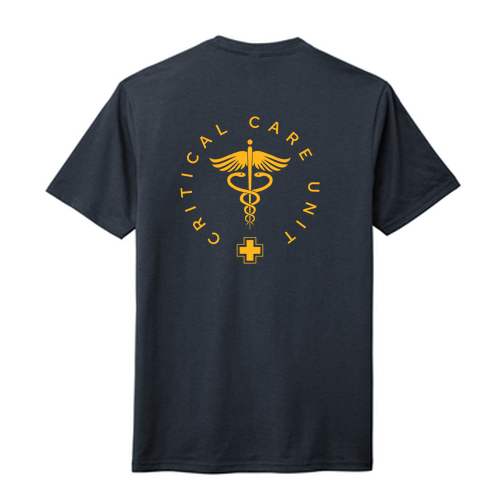 District Made Perfect Tri Crew Tee -- New Navy