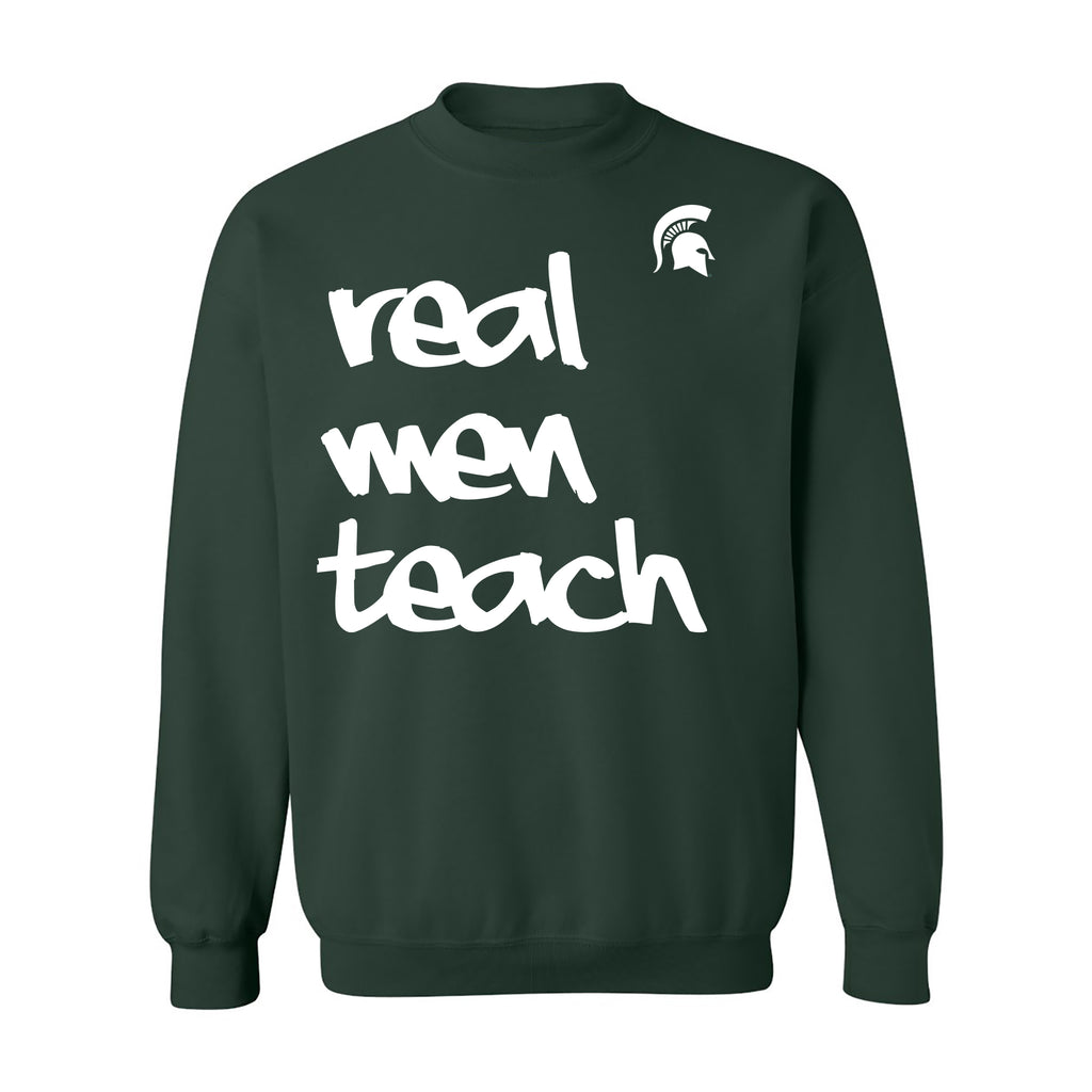 Crew Neck Sweatshirt -- Forest Green