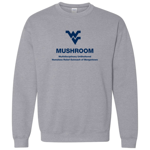 Gildan Heavy Blend Crew Neck Sweatshirt -- Sport Grey