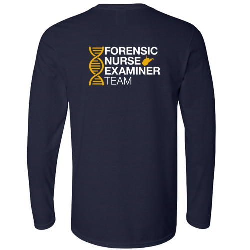 Gildan Softstyle Longsleeve T Shirt -- Navy