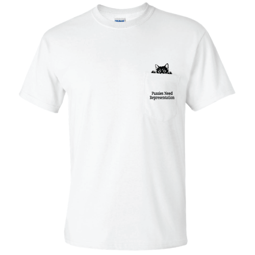 Gildan Ultra Cotton T-Shirt with Pocket -- White