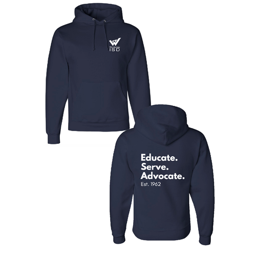 Mens/Unisex Jerzees 9 oz Super Sweats Nublend Hooded Sweatshirt -- J. Navy