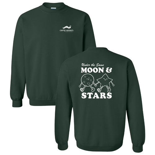 Gildan Heavy Blend Crew Neck Sweatshirt -- Forest Green