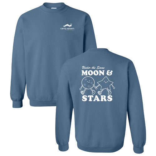 Gildan Heavy Blend Crew Neck Sweatshirt -- Indigo Blue