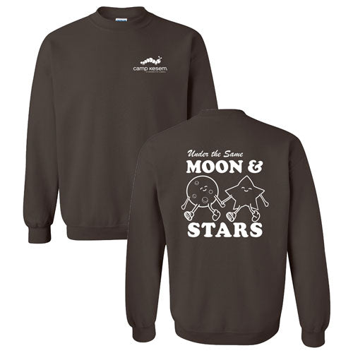 Gildan Heavy Blend Crew Neck Sweatshirt -- Dark Chocolate