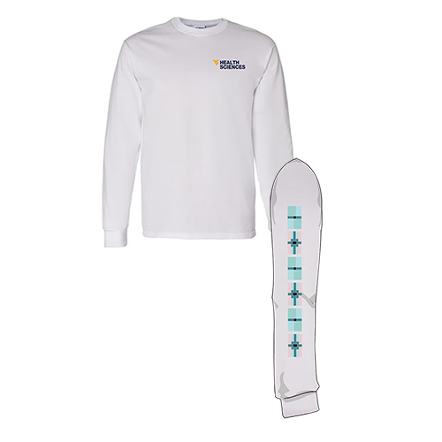 Gildan Heavy Cotton Longsleeve Basic T-Shirt -- White