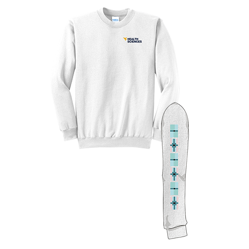 Port and Company Classic Crewneck Sweatshirt -- White