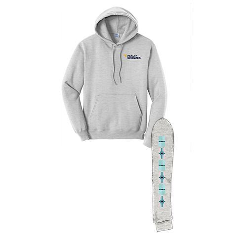 Port and Company Core Fleece Pullover Hooded Sweatshirt -- Ash