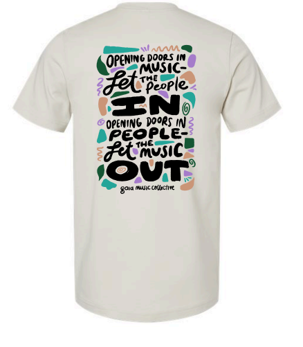 Gaia Music Collective "Opening Doors" | Limited Edition T-Shirt