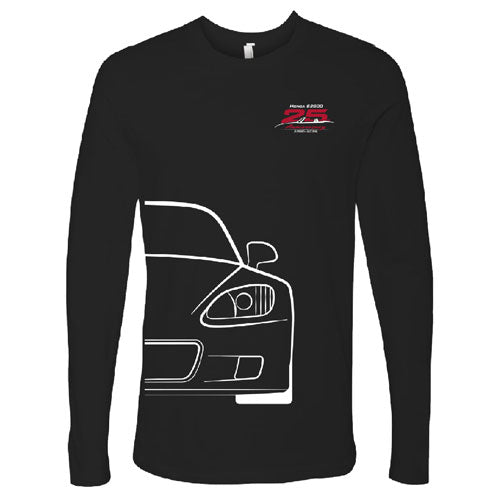 Next Level Apparel Premium Fitted Long Sleeve Crew -- Black