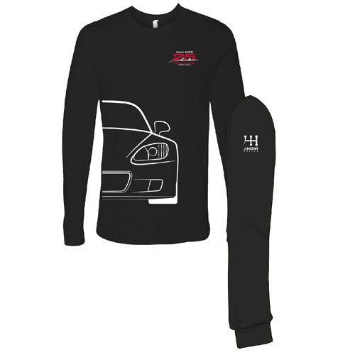 Next Level Apparel Premium Fitted Long Sleeve Crew -- Black