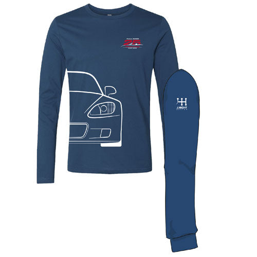 Next Level Apparel Premium Fitted Long Sleeve Crew -- Cool Blue