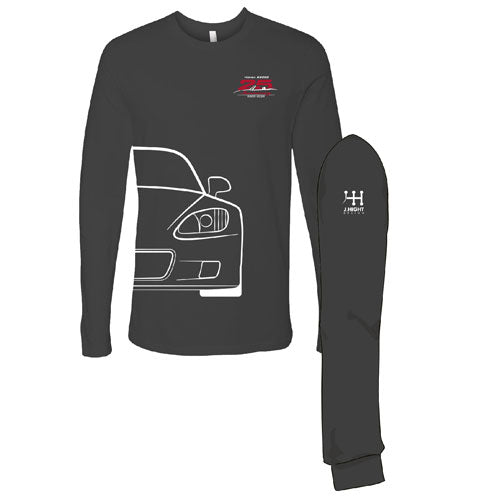 Next Level Apparel Premium Fitted Long Sleeve Crew -- Heavy Metal