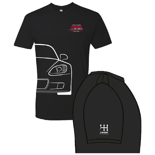 Next Level Mens Fitted Short Sleeve Tee -- Black