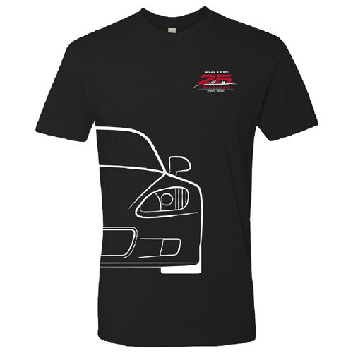 Next Level Mens Fitted Short Sleeve Tee -- Black