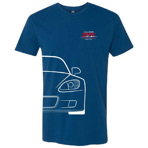 Next Level Mens Fitted Short Sleeve Tee -- Cool Blue