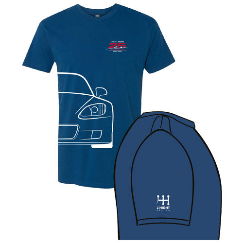 Next Level Mens Fitted Short Sleeve Tee -- Cool Blue