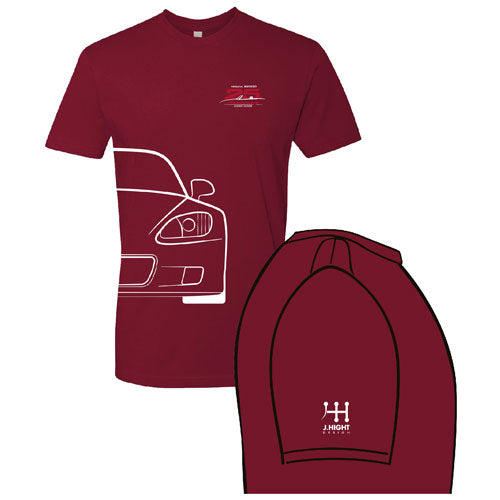 Next Level Ladies Boyfriend Tee -- Cardinal