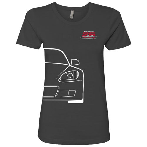 Next Level Ladies Boyfriend Tee -- Heavy Metal