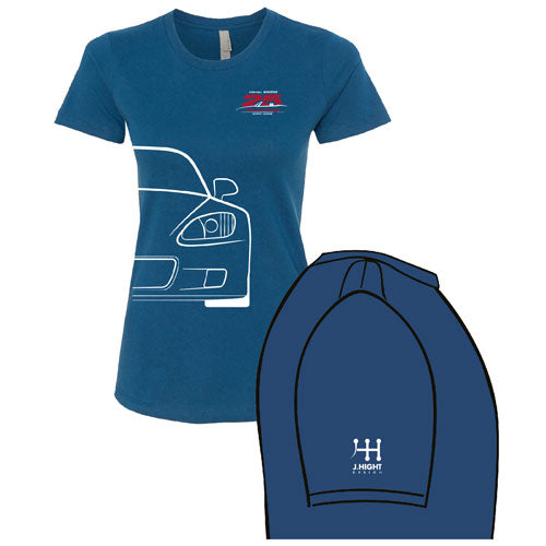 Next Level Ladies Boyfriend Tee -- Cool Blue