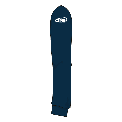 Gildan Long Sleeve Pocket Tee -- Navy