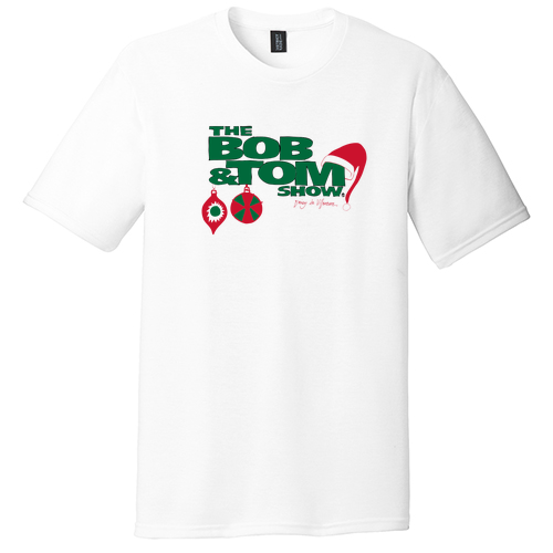 District Made Mens Perfect Tri Crew Tee -- White