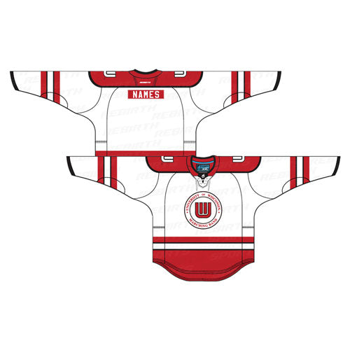 Rebirth UW Band Hockey Custom Jersey -- Custom