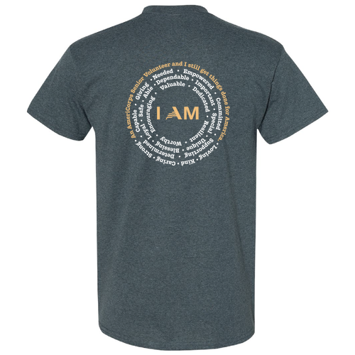 I Am Tee -- Dark Heather