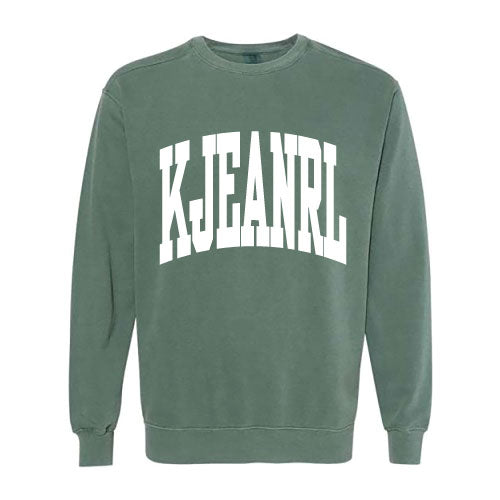 Comfort Colors Crewneck Sweatshirt -- Blue Spruce