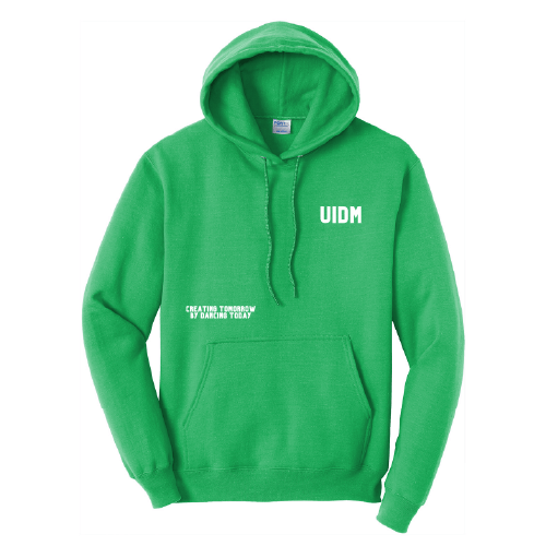 Port and Company Core Fleece Pullover Hooded Sweatshirt -- Clover Green