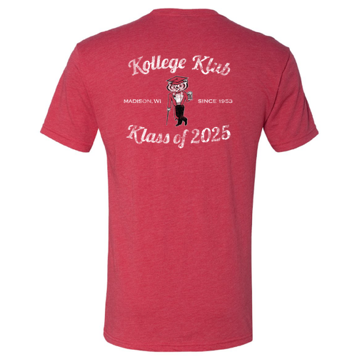 Next Level Mens TriBlend Tee -- Vintage Red
