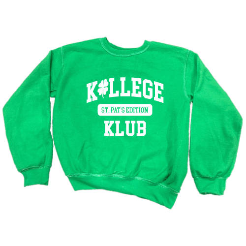 Gildan Heavy Blend Crew Neck Sweatshirt -Inside Out- Irish Green