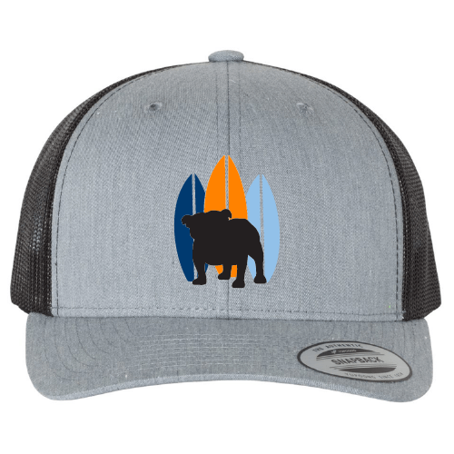 Yupoong Retro Trucker -- Heather / Black