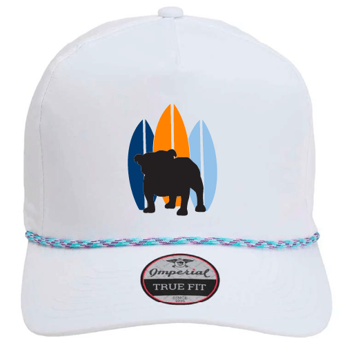 Imperial The Wrightson Hat -- White / Teal-Purple